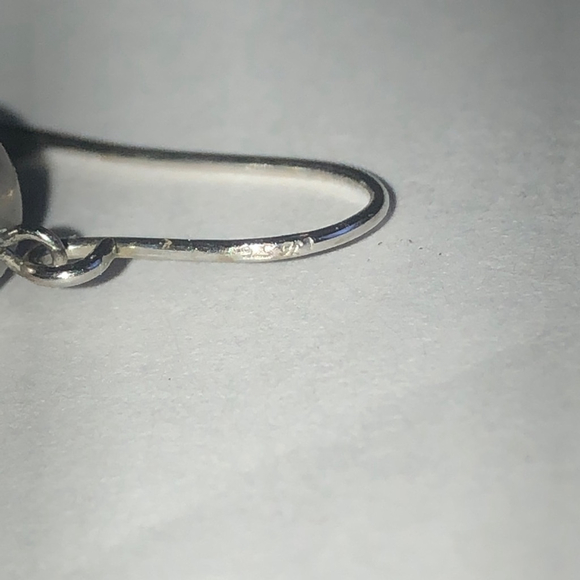 Honora Elegant Silver Gray Genuine Pearl Drop Earrings - Picture 7 of 7